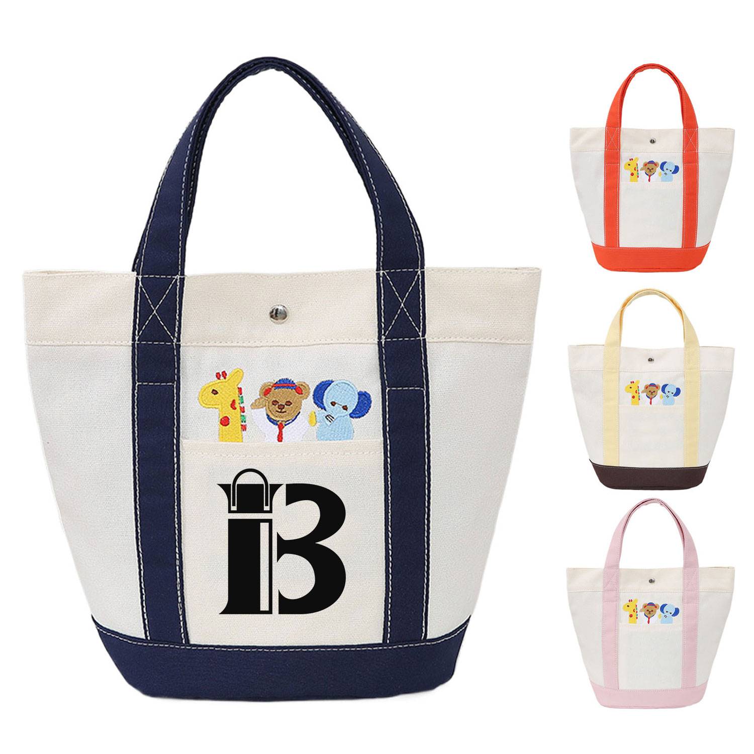 Canvas Tote Bag, custom tote bag with logo imprint 1