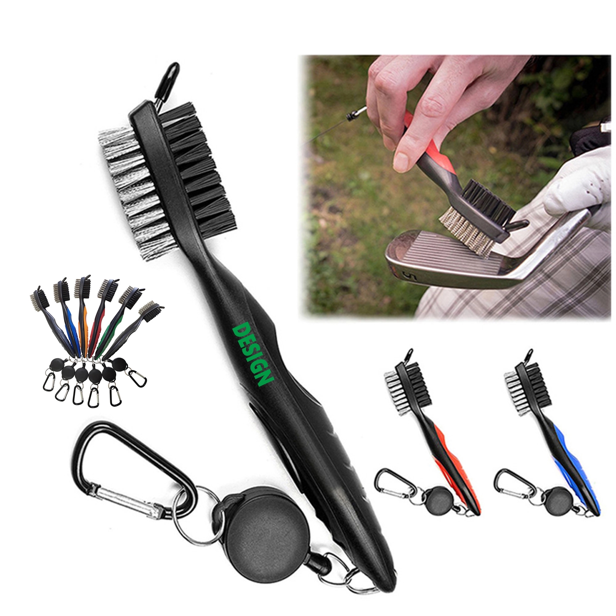 Golf Club Brush Groove Cleaner 9