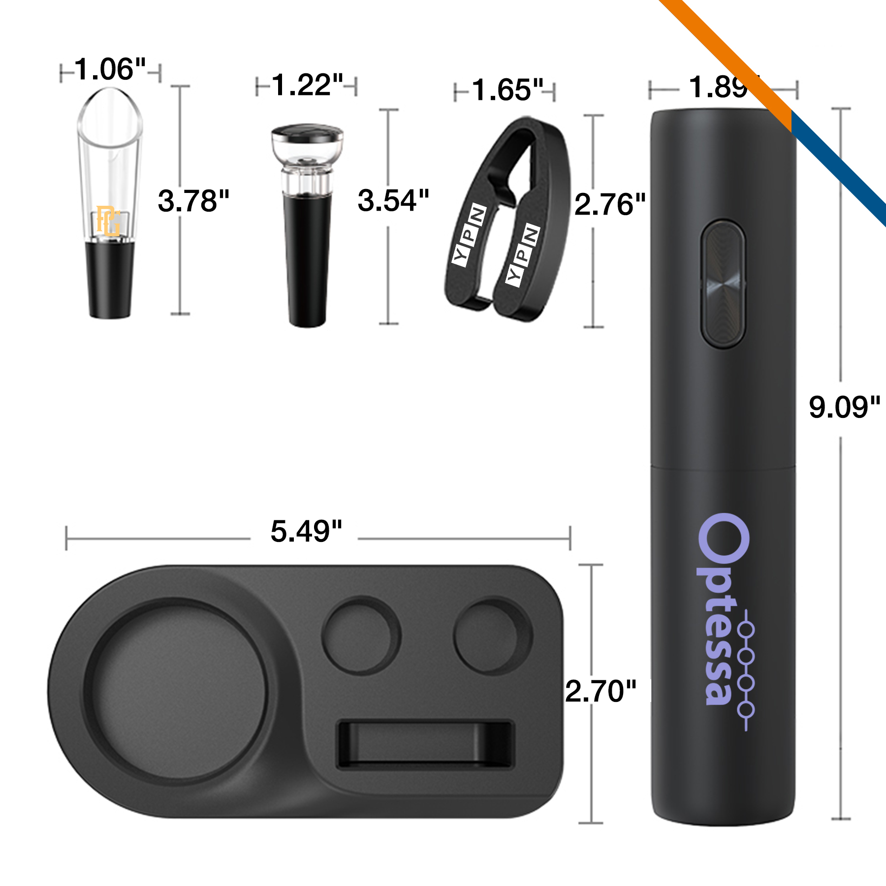 Odon Electric Wine Opener Set 2