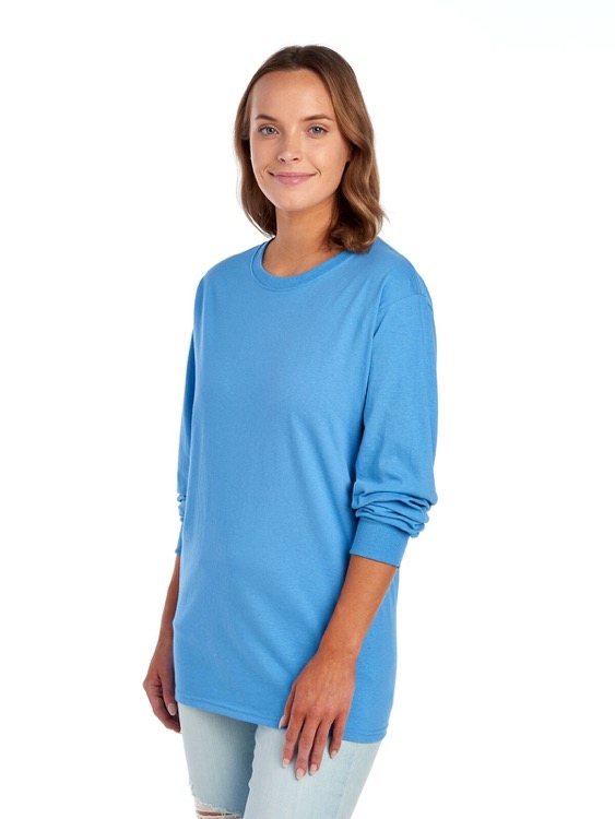 FRUIT OF THE LOOM HD Cotton™ Unisex Long-Sleeve T-Shirt 100