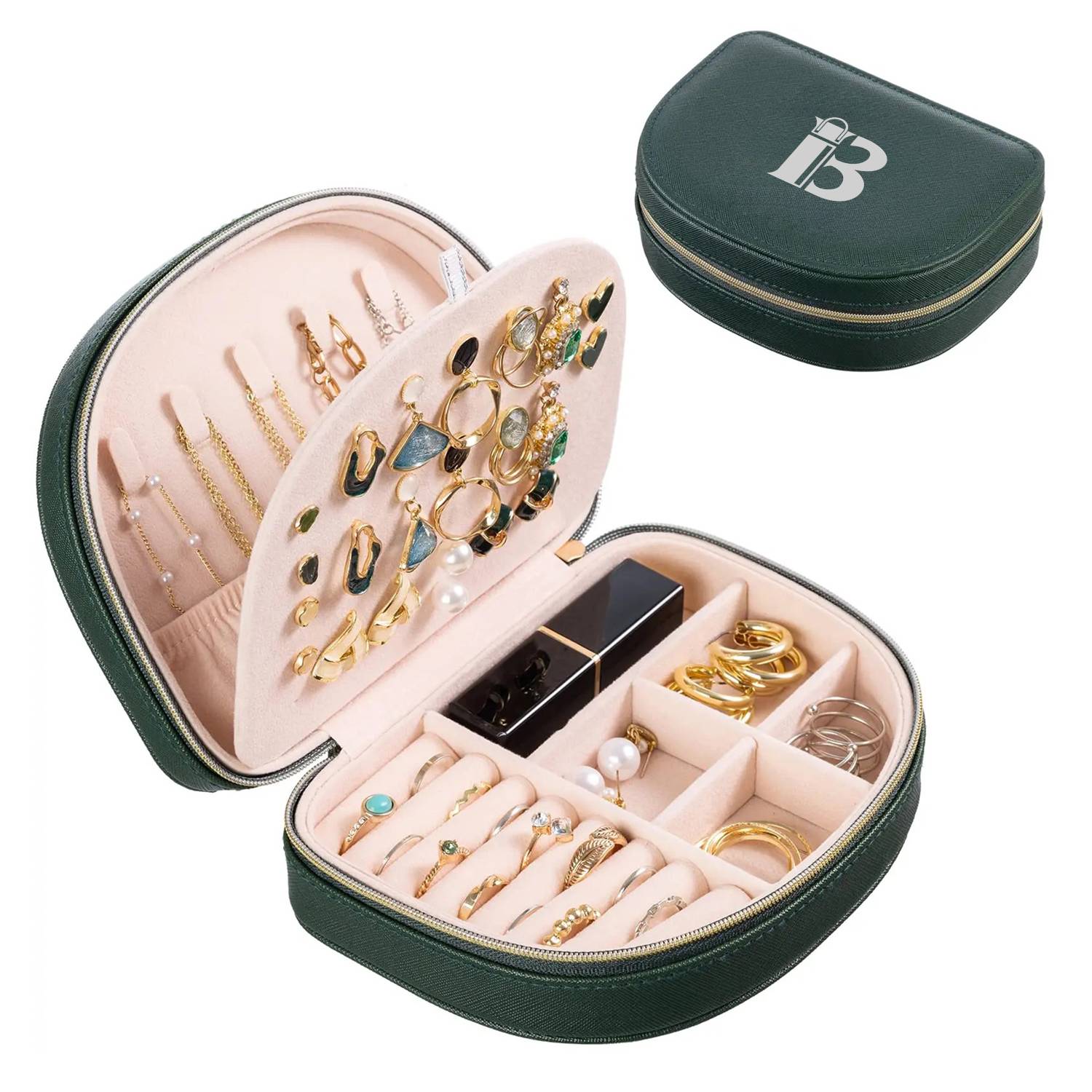 PU Leather Travel Jewellery Box for Women 6