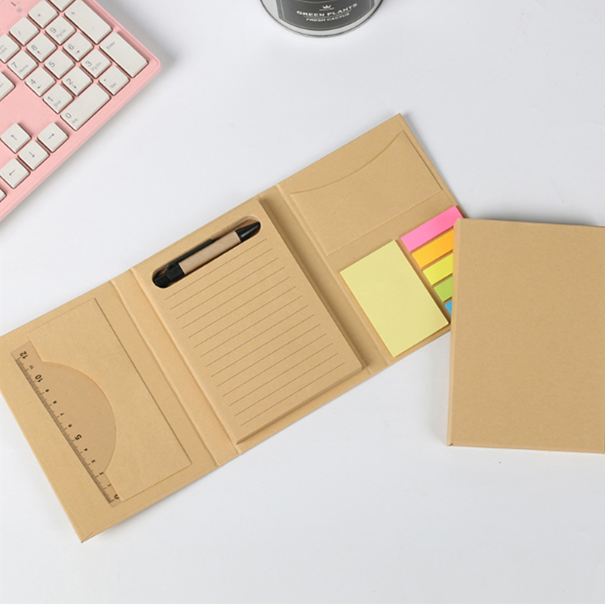 Desk Organizer with Notepad  Sticky Notes 3