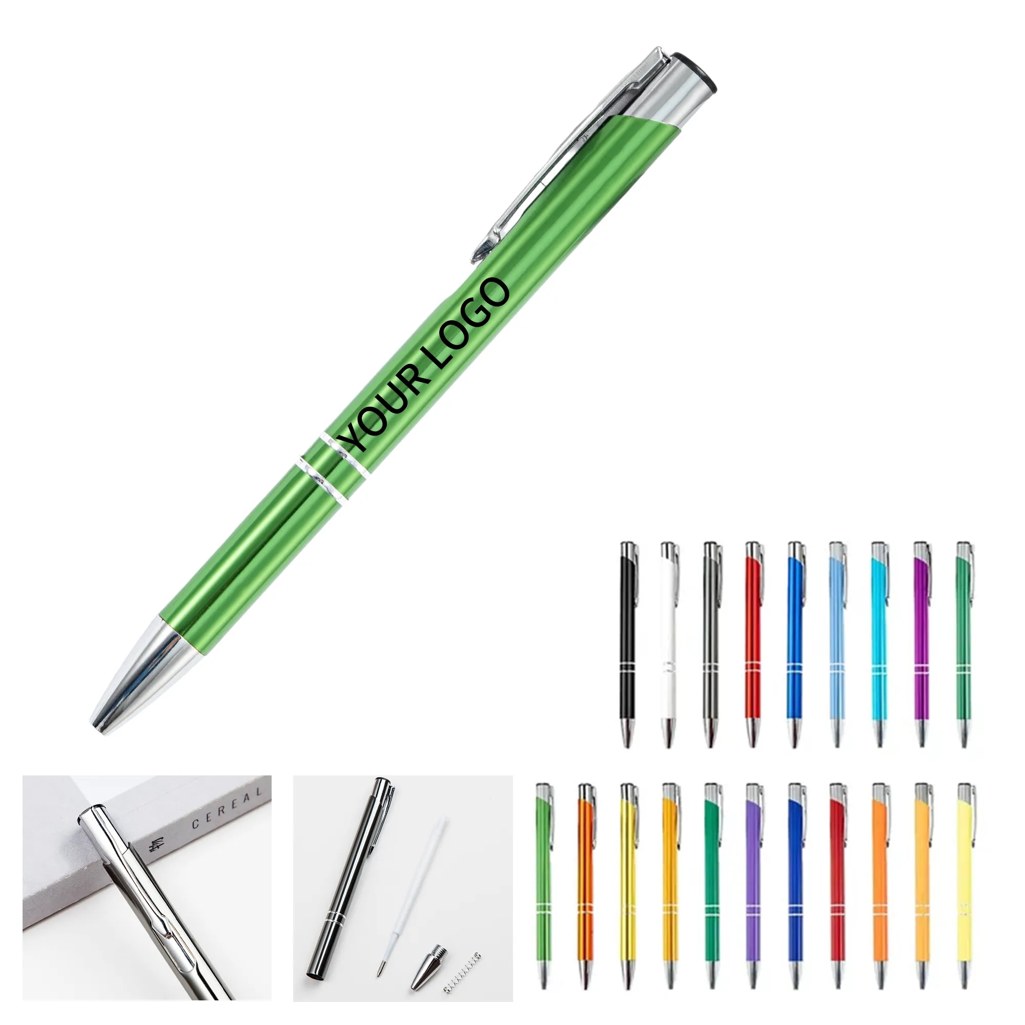 Durable Ballpoint Pen Double Coil Design 5