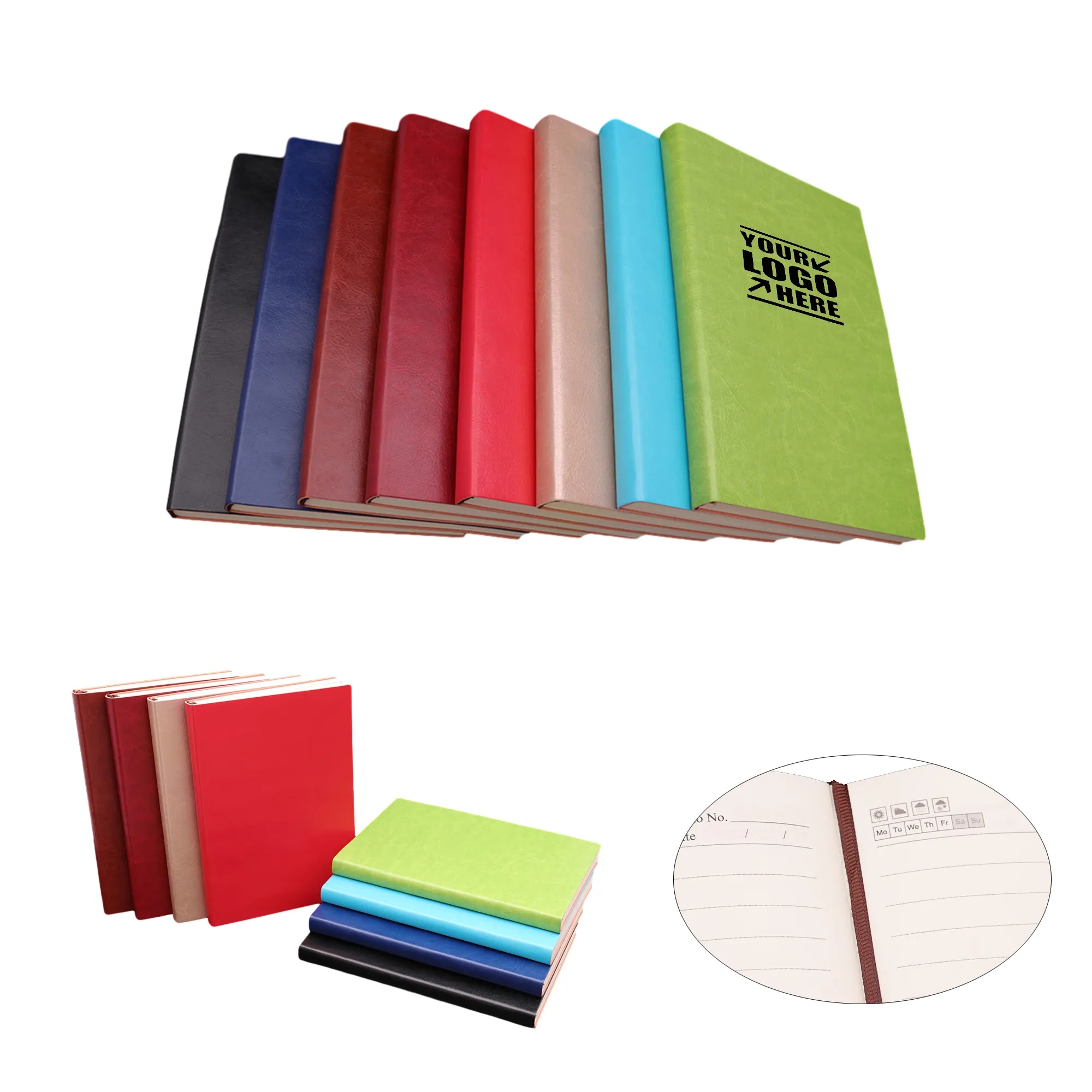 A5 PU Notebook MOQ 70PCS 3
