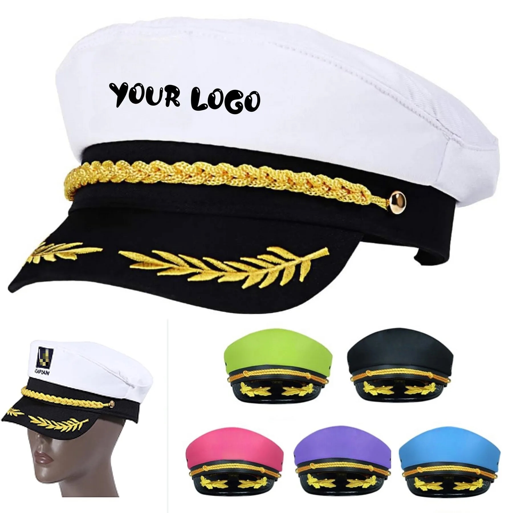 Admiral Captain Yacht Hat 1
