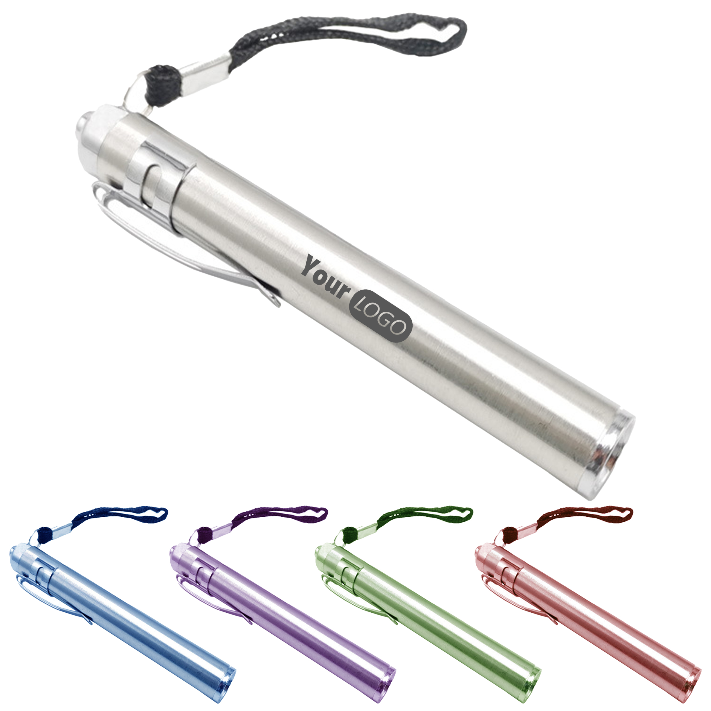 Stainless Steel Mini Lighting Flashlight 3