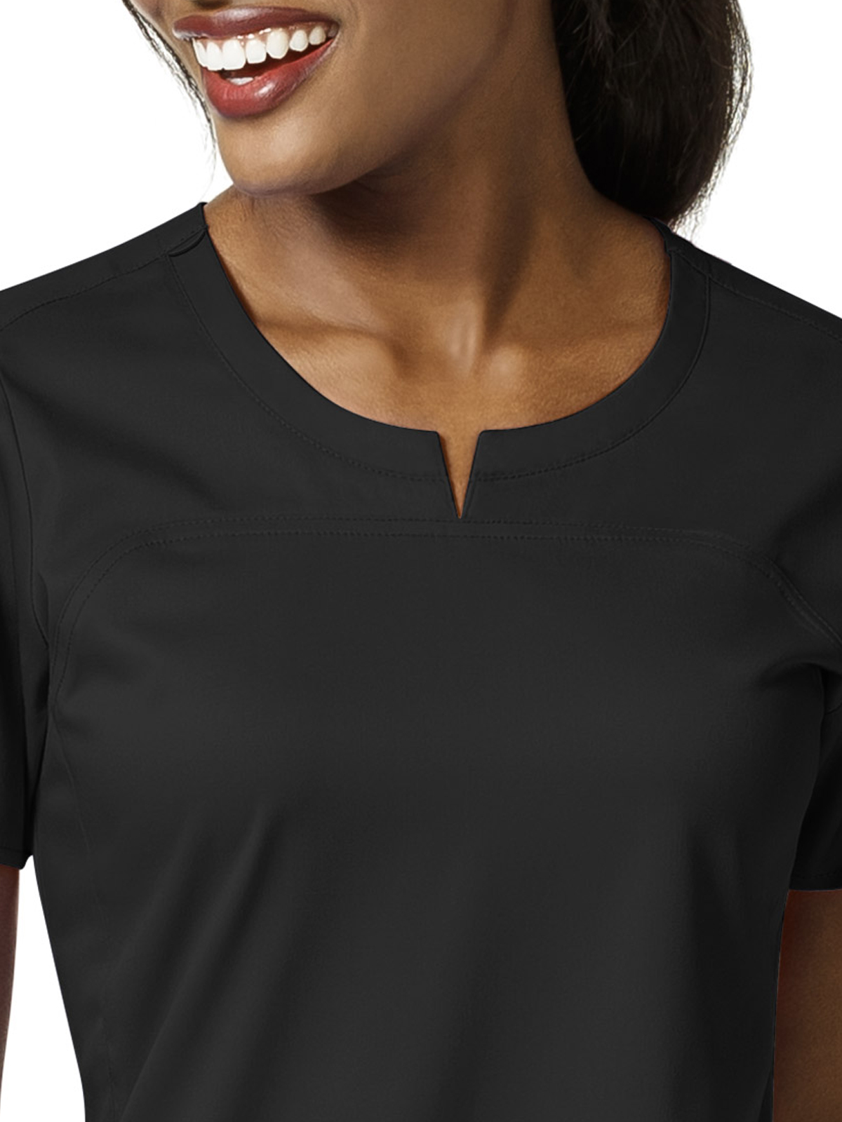 PRO Women's 4 Pocket Notch Neck Top