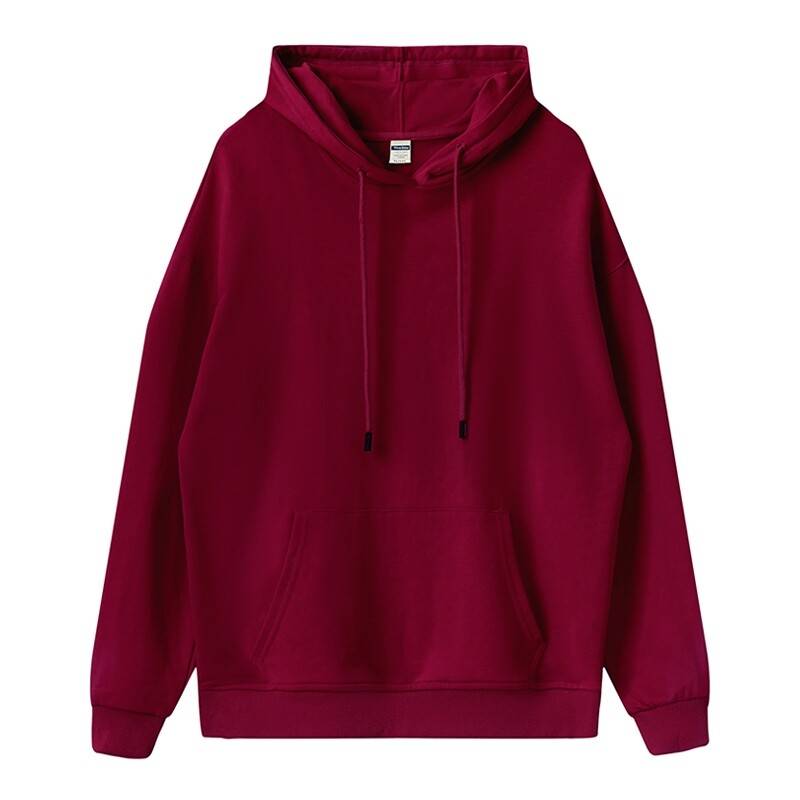 10.6oz 80%cotton20%polyester Heavyweight French Terry Hoodie 4