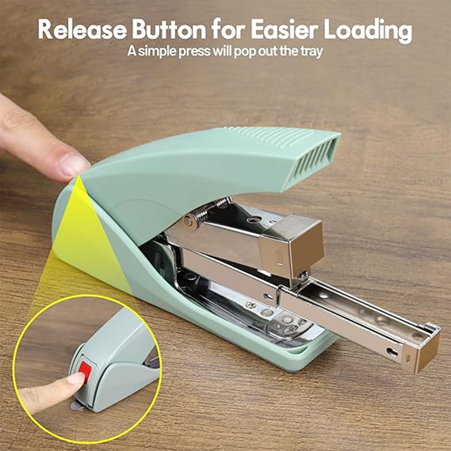 70 Sheets Capacity Heavy Duty Desk Stapler 6
