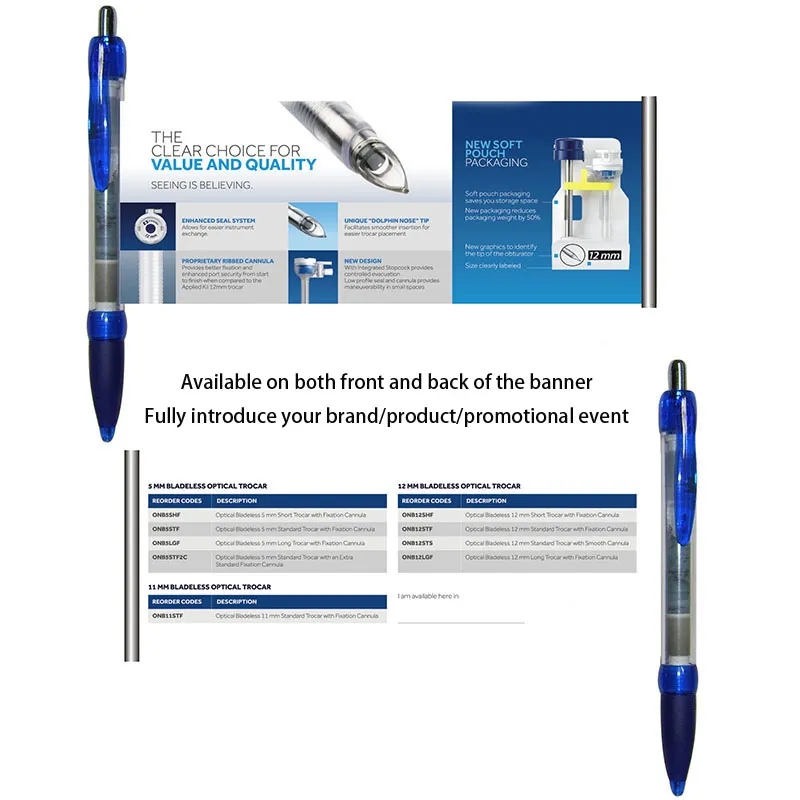 Custom Scroll Banner Pens Advocate 3