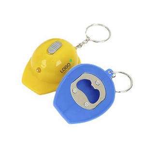 Functional Hat Bottle Opener Keychain With Flashlight 12