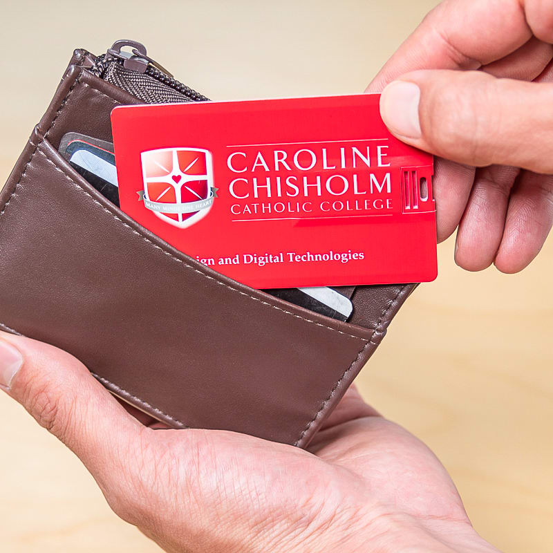 Custom Business Card Flip USB Flash Drives 12