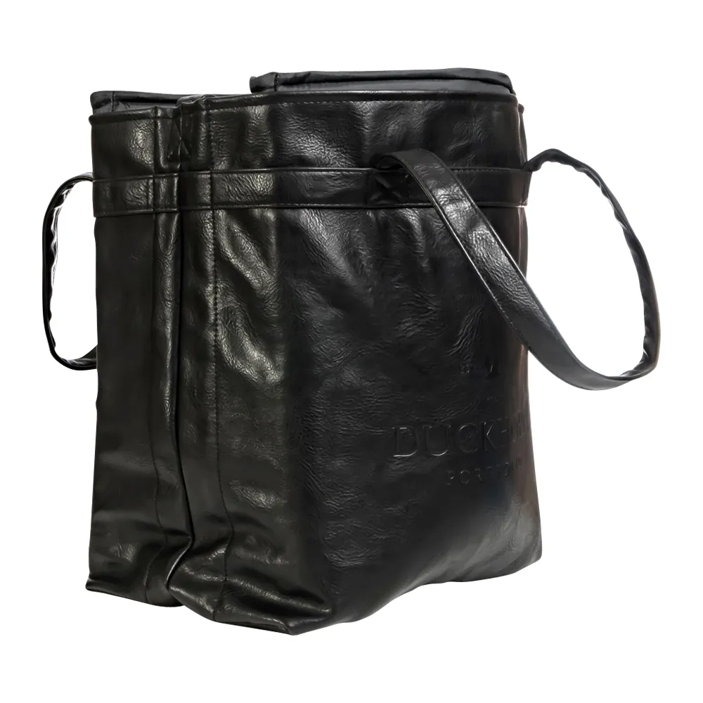 Leather Four Bottle Salesperson Tote Bag 10