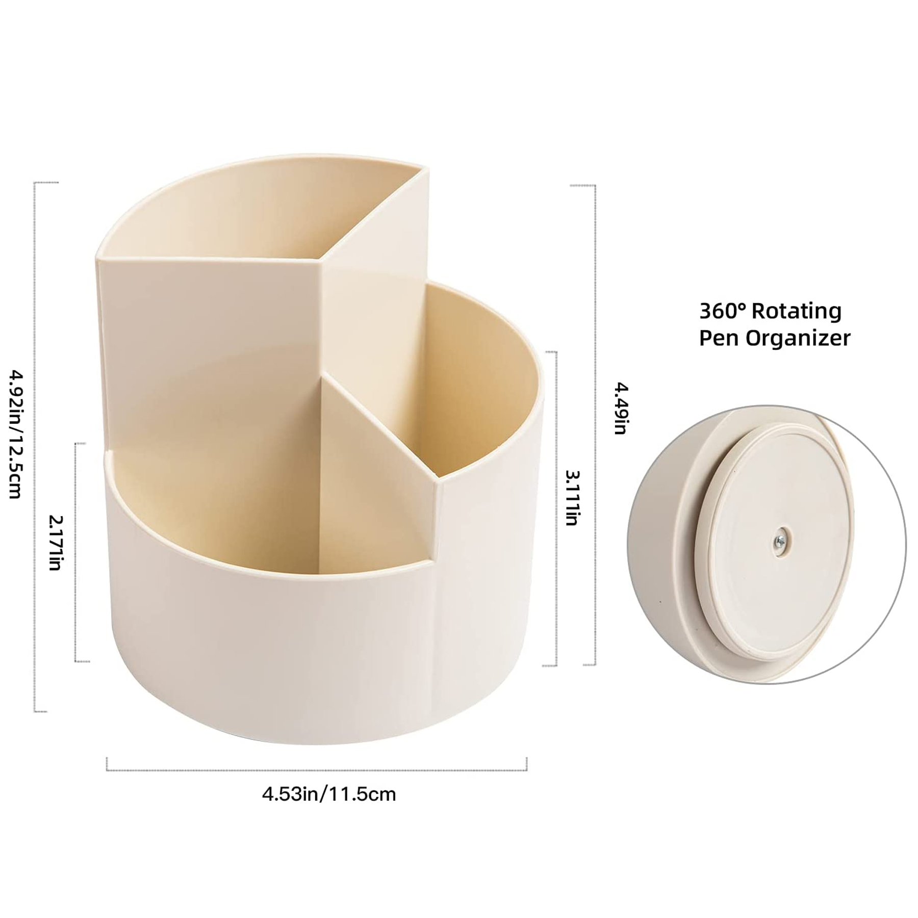 Rotatable Desk Pen Holder 3