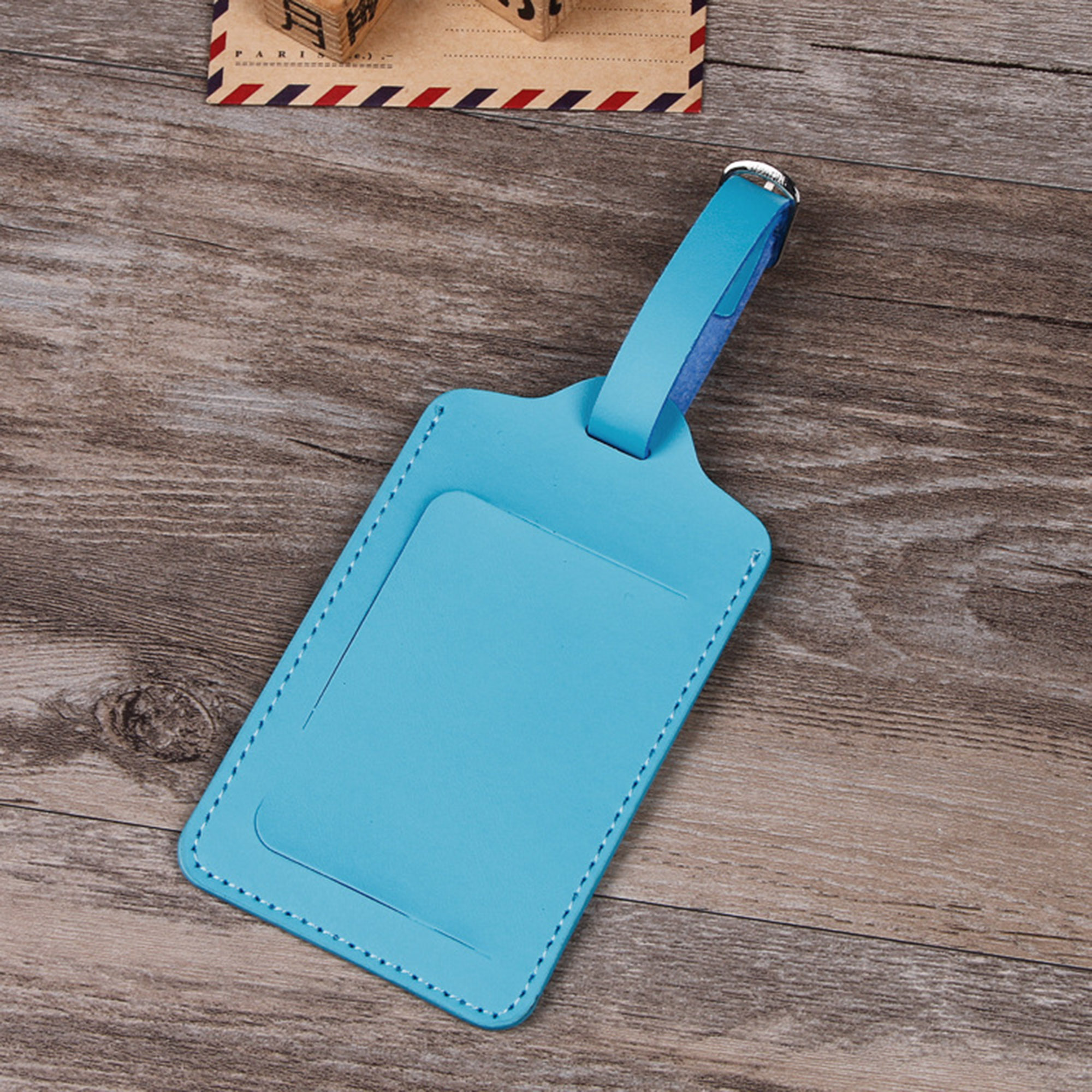 PU Leather Luggage Bag Tag 2
