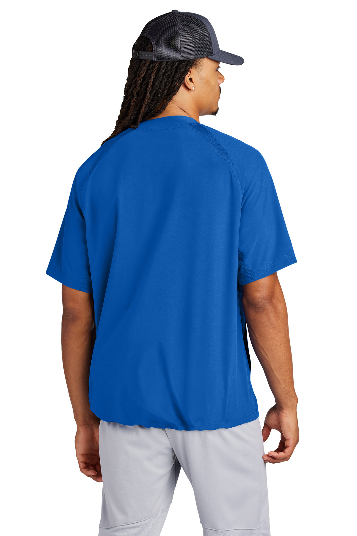 Sport-Tek Repeat 1/2-Zip Short Sleeve Jacket JST489 29