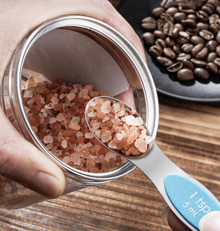 Stainless Steel Magnetic Measuring Spoons Set 4