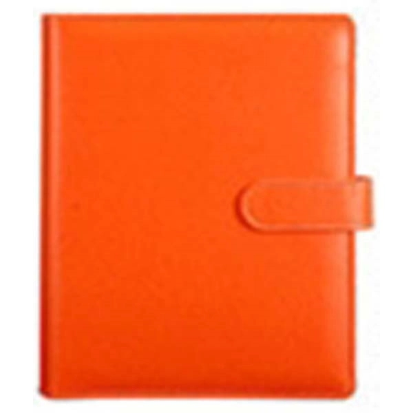 A5 Commercial Leather Hardcover Loose-leaf Notebook 2