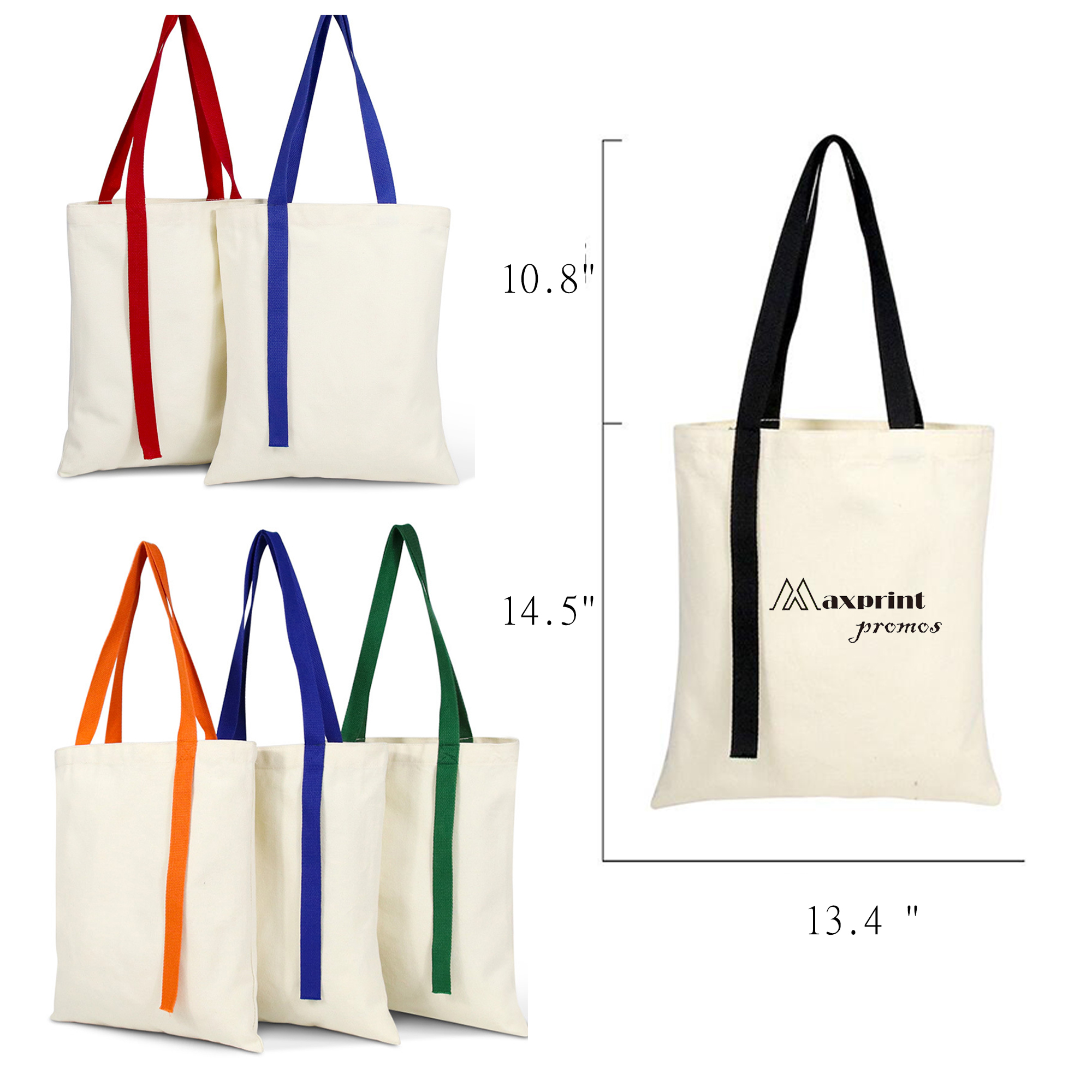 12A Custom Ribbon Canvas Bag 1