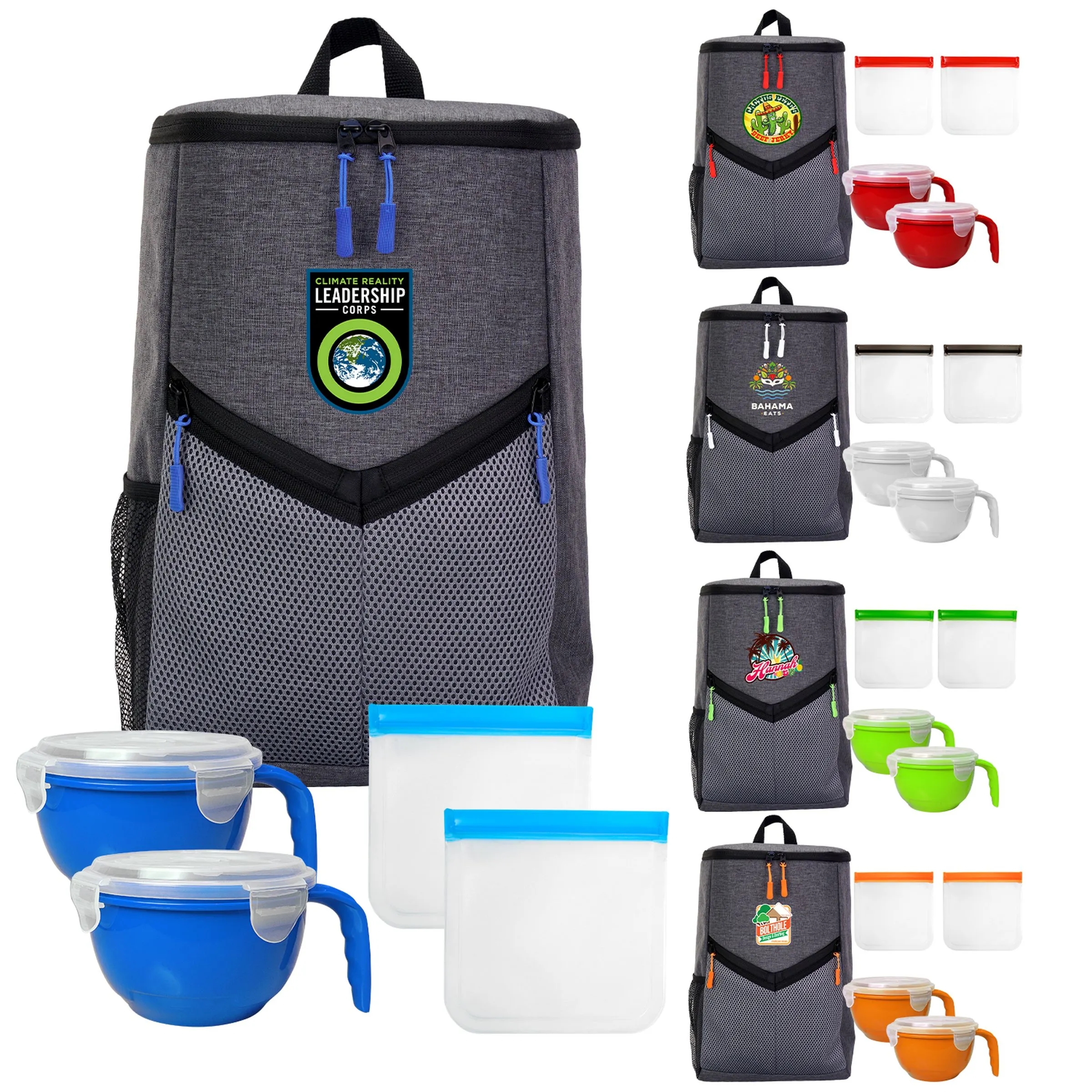 VICTORY NOODLE & SANDWICH COOLER BACKPACK SET 8
