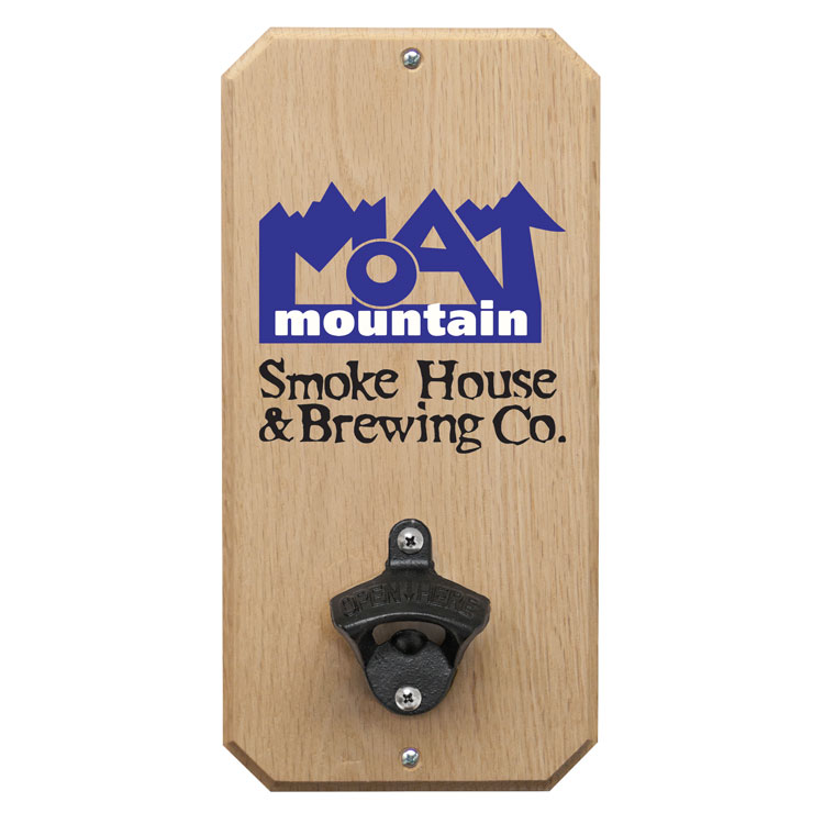 Wall-Mount Rectangle Bottle Opener