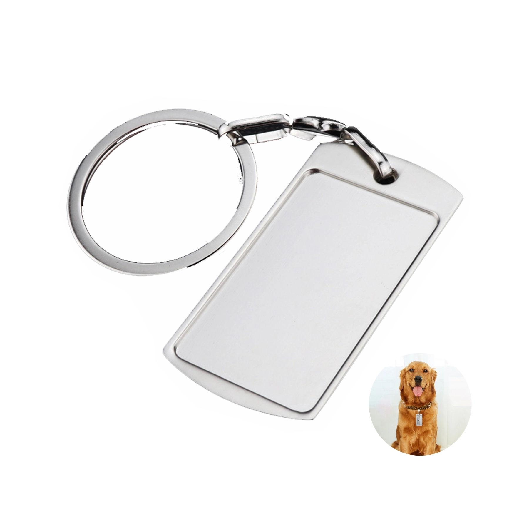 Zinc Hotel Motel Keychain 1