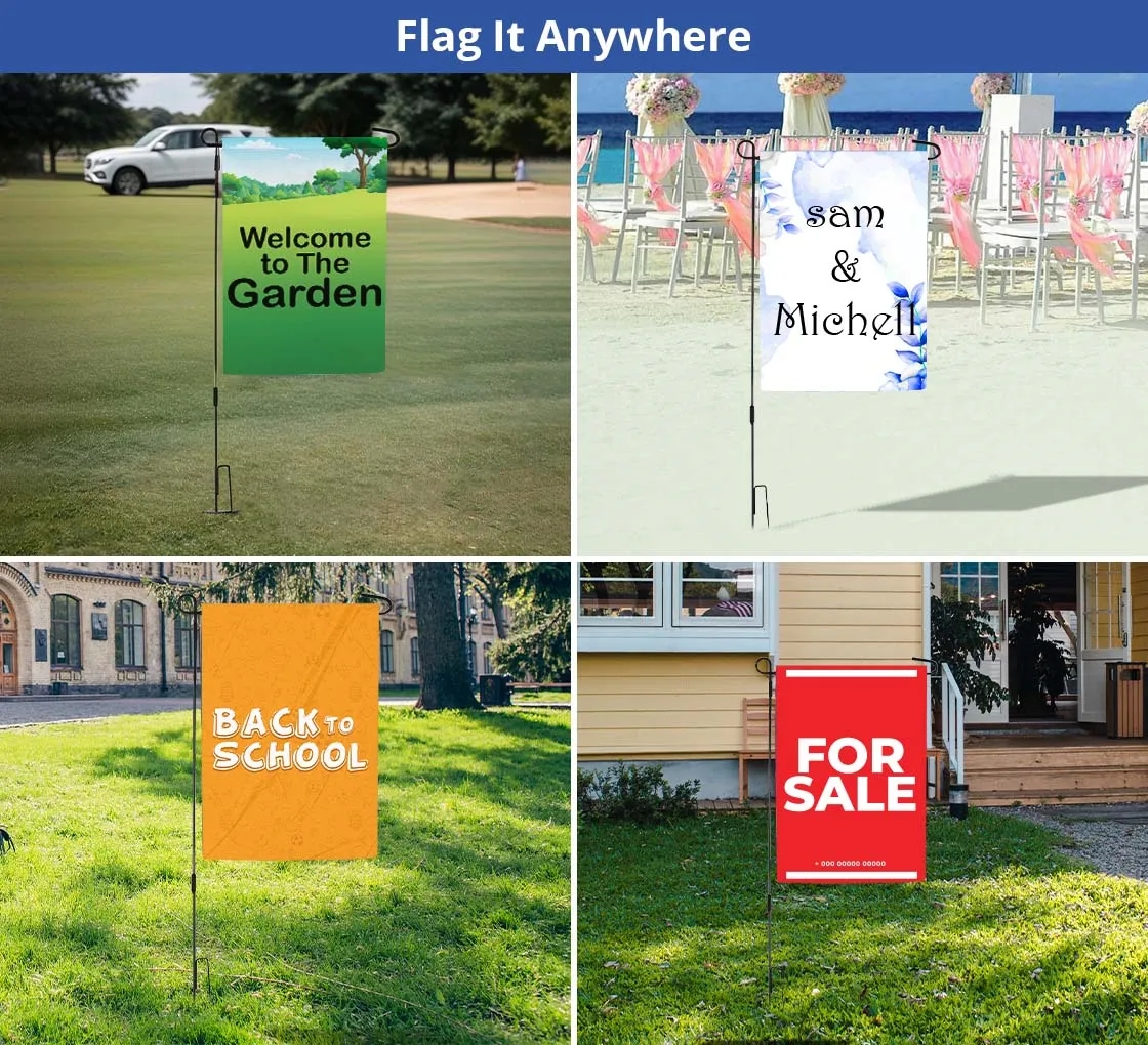 Garden Flag with Double Sided (12" x 18") 5