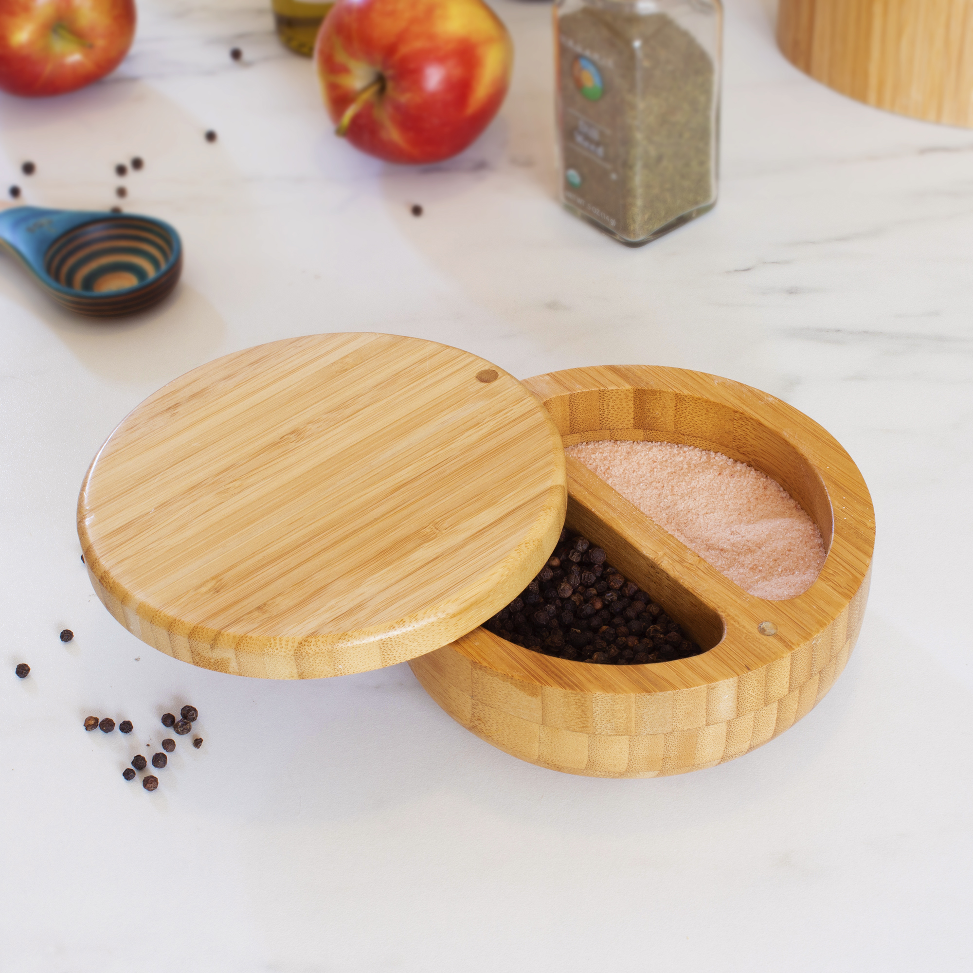 Round Salt Keeper Duet Box 3