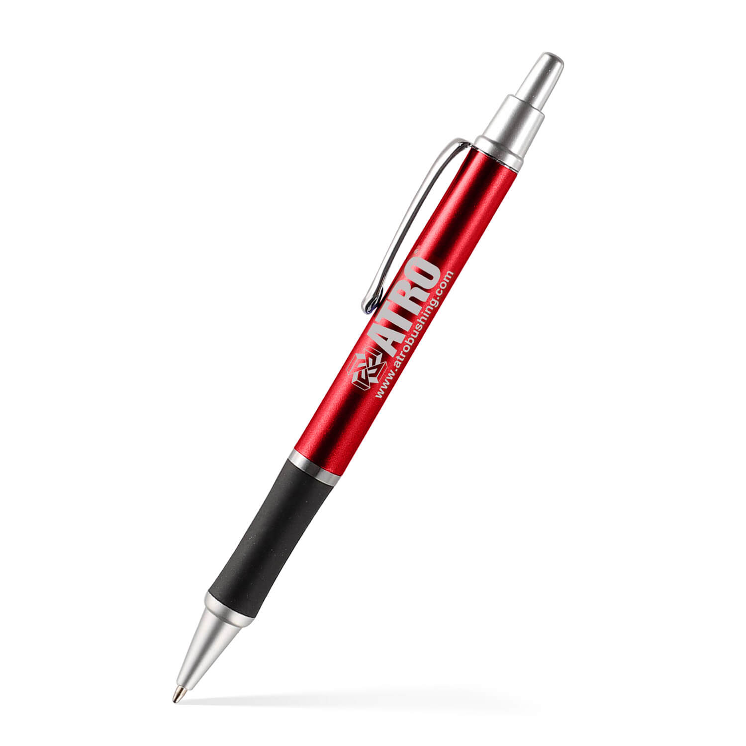 Sleeker Click Pen - Silver Accents