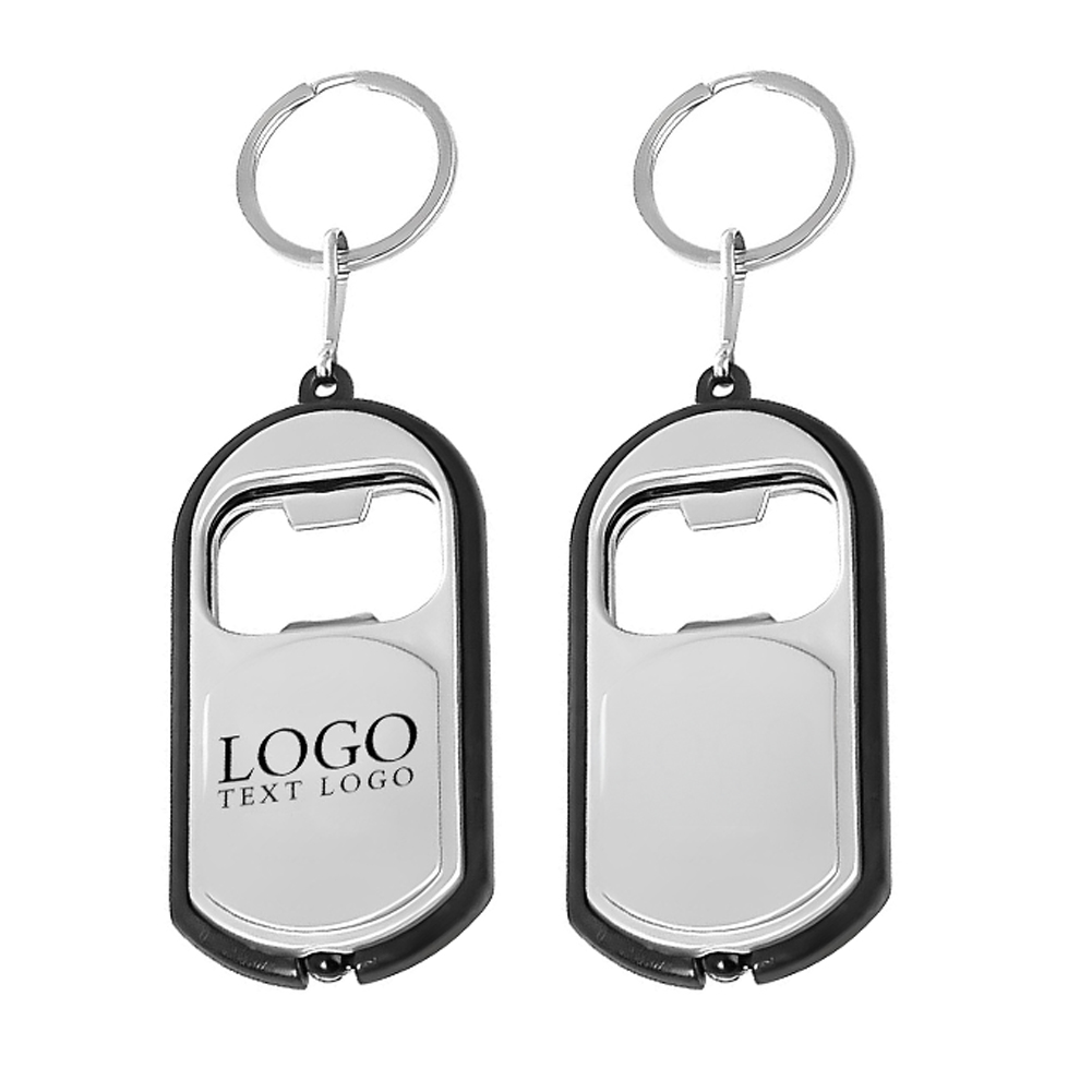 3-in-1 Custom LED Bottle Opener Keychain 3