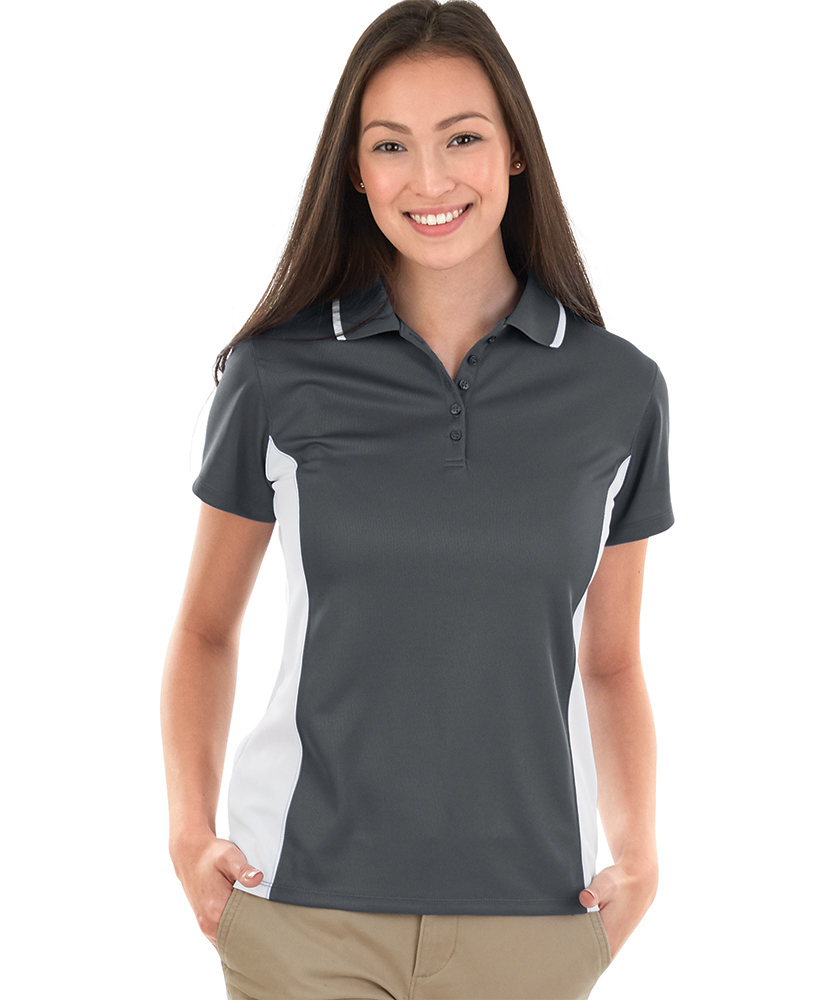 Women's Color Blocked Wicking Polo 18