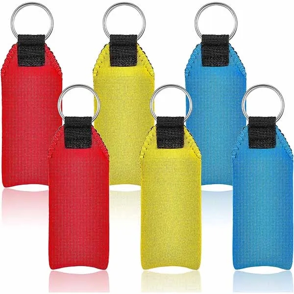 Floating Neoprene Boat Keychain Floatable Foam Keyring 1