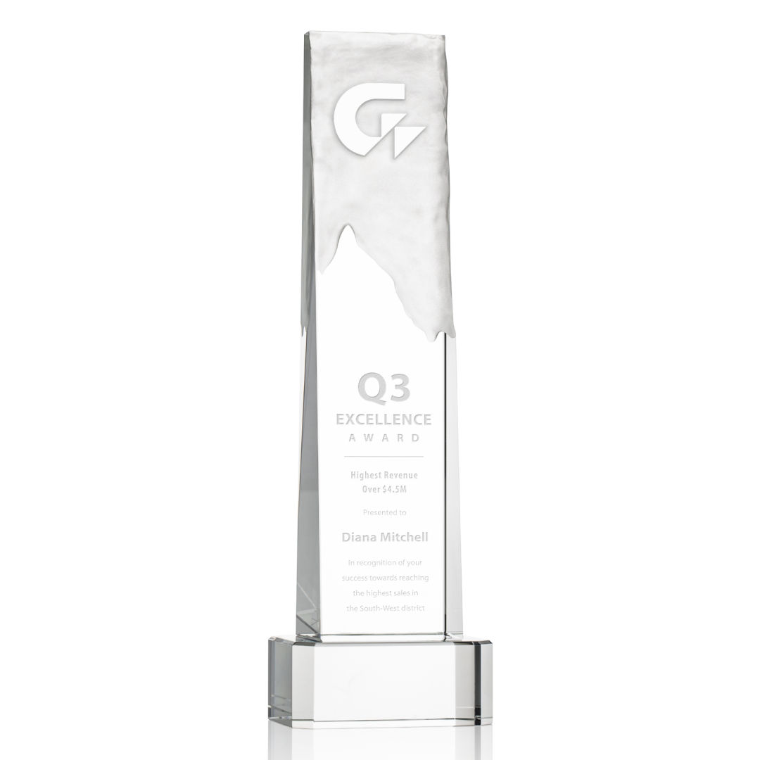 Rushmore Award on Base - Clear 4