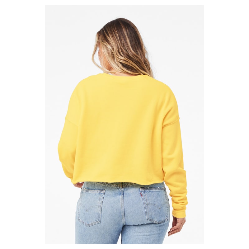Bella + Canvas Ladies' Cropped Fleece Crew 37
