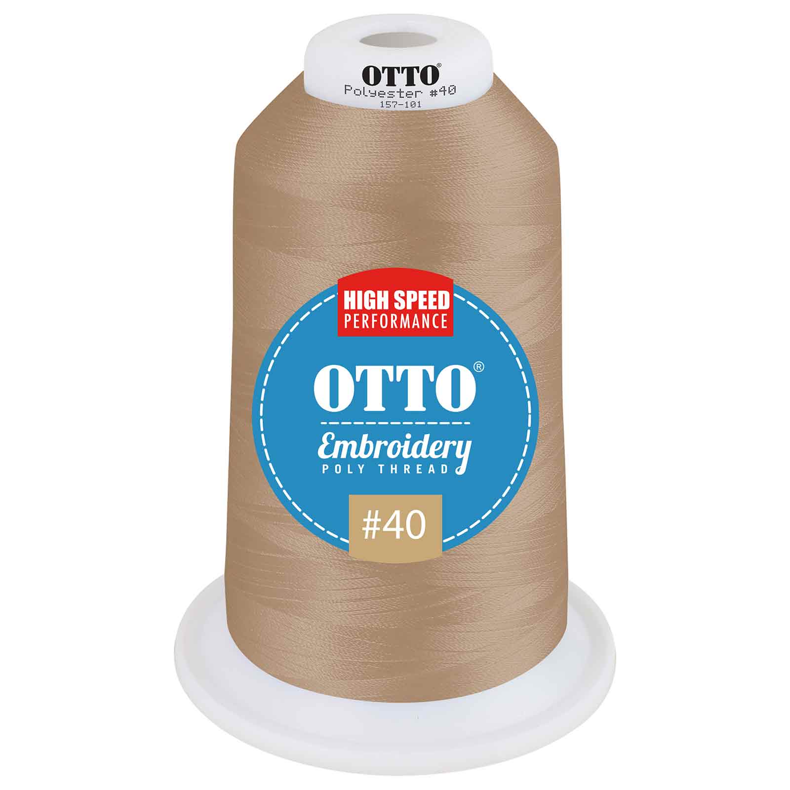 OTTO Embroidery Poly Thread #40 5,500 yd. King Cone 58