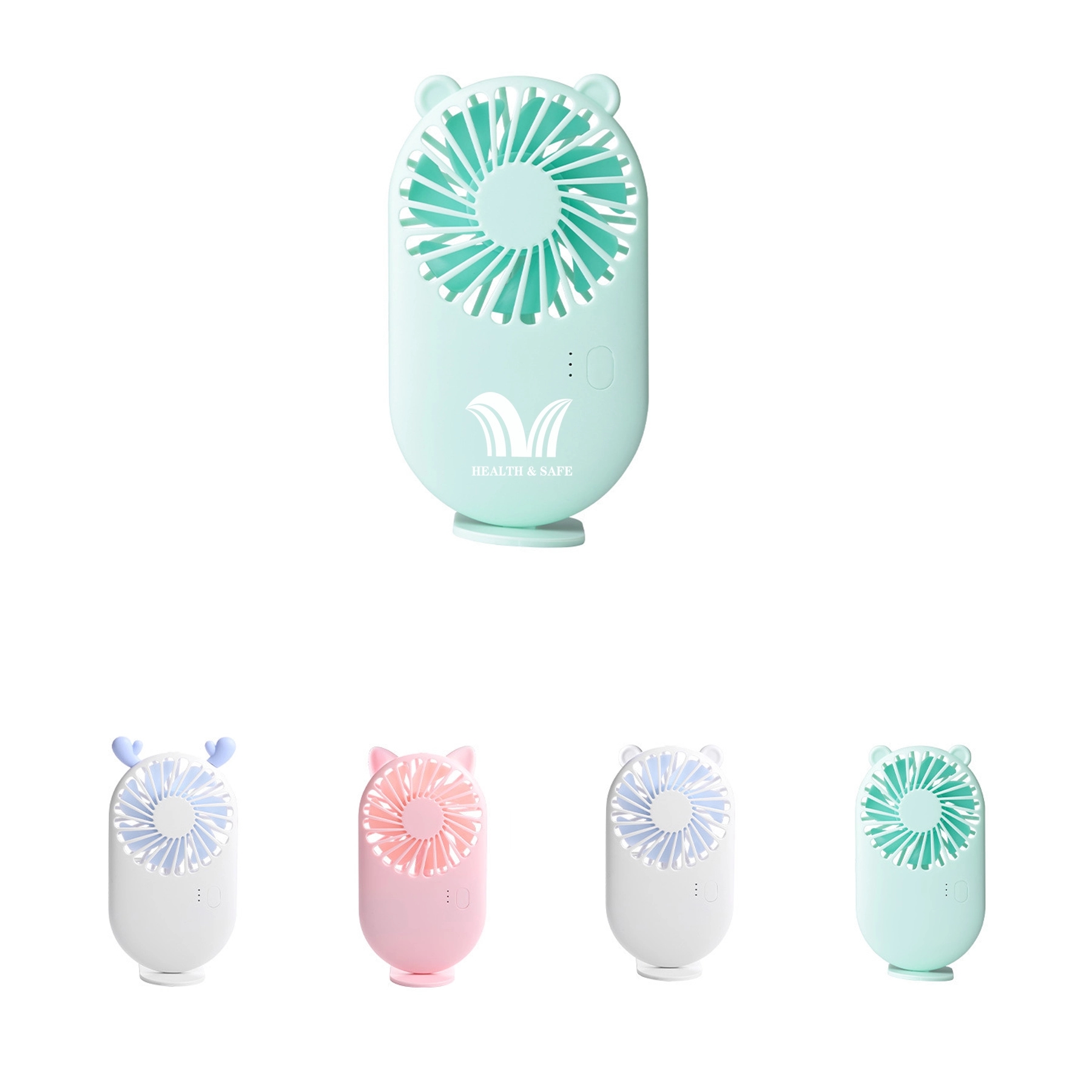 Mini small Handheld Fan USB Rechargeable Battery Cooling 2