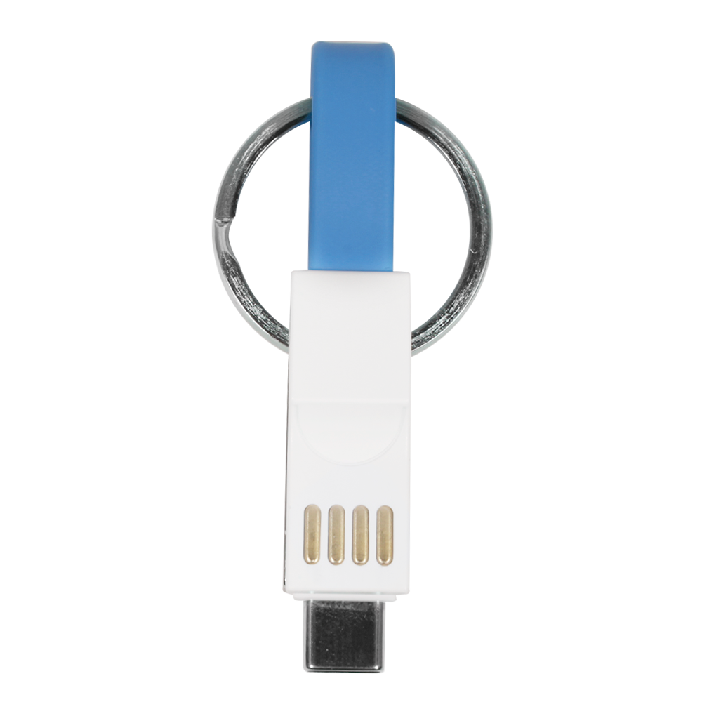 Carol Stream 3-in-1 Key Ring Charging Cable 30
