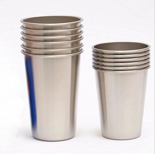 Stainless Steel Pint Glass 16-Ounce 2