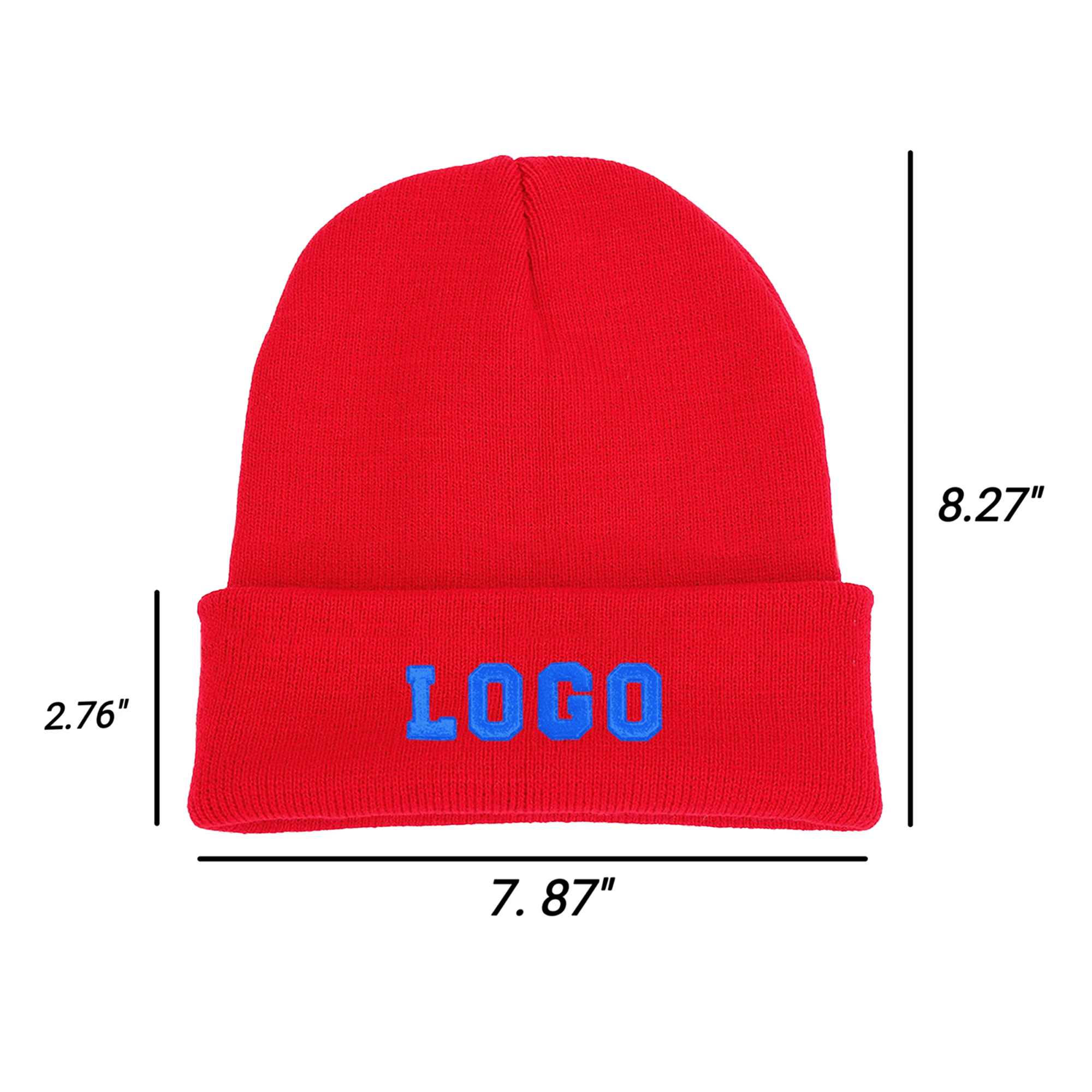 Acrylic Knitted Beanie Hat Cap 3
