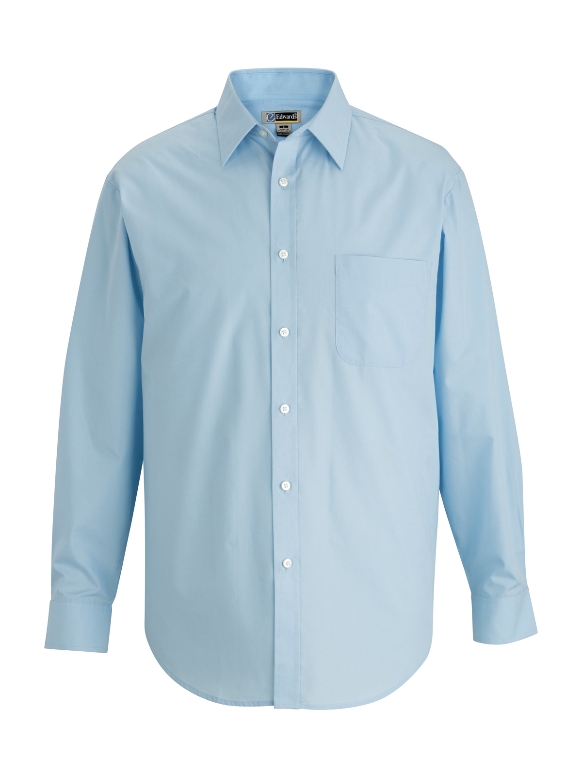 Edwards Shirts & Blouses - Men's 1-Pocket Essential Broadcloth Shirt 3