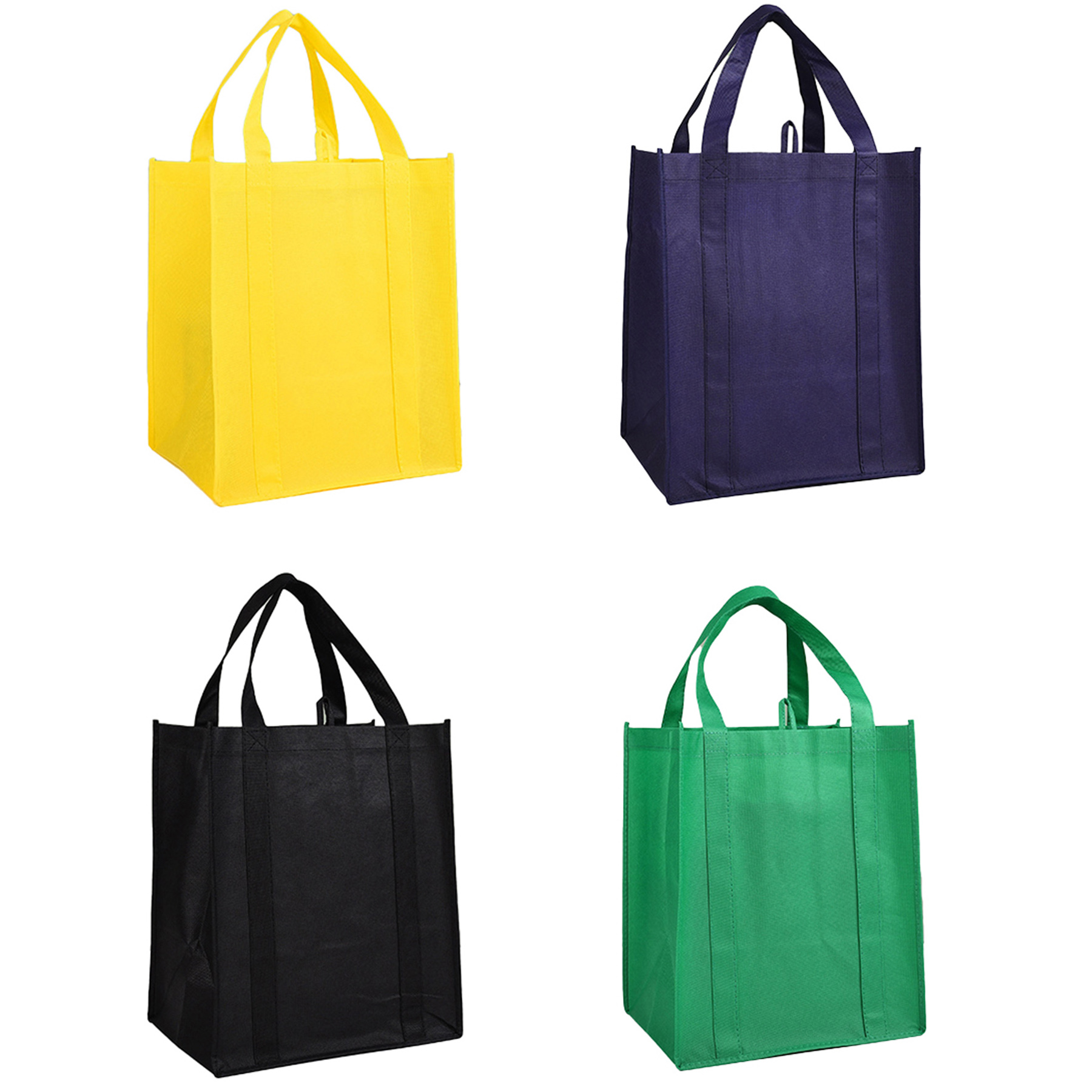 Full Color Printed Non-Woven Grocery Tote Bag 2