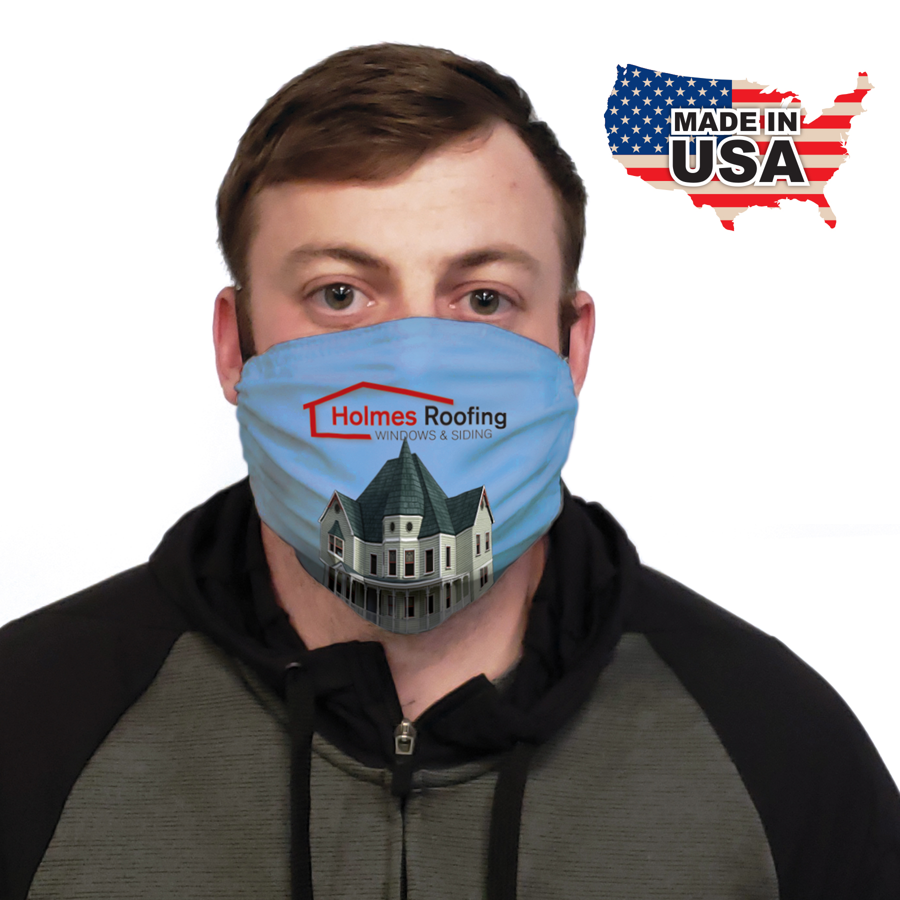 Custom Microfiber Face Cover 7