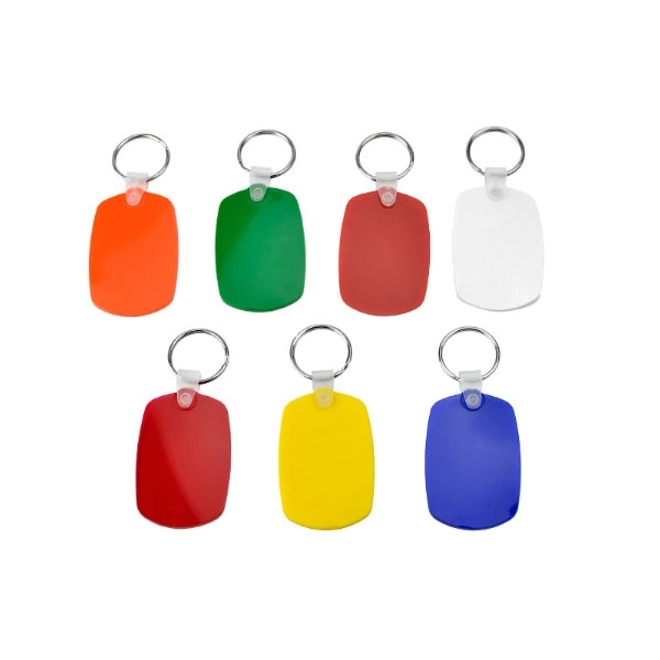 Custom Oval Soft Key Tag 2