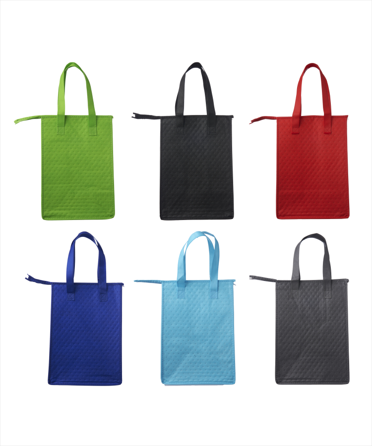 Union Printed - Zipper Insulated Lunch Tote Bags 4