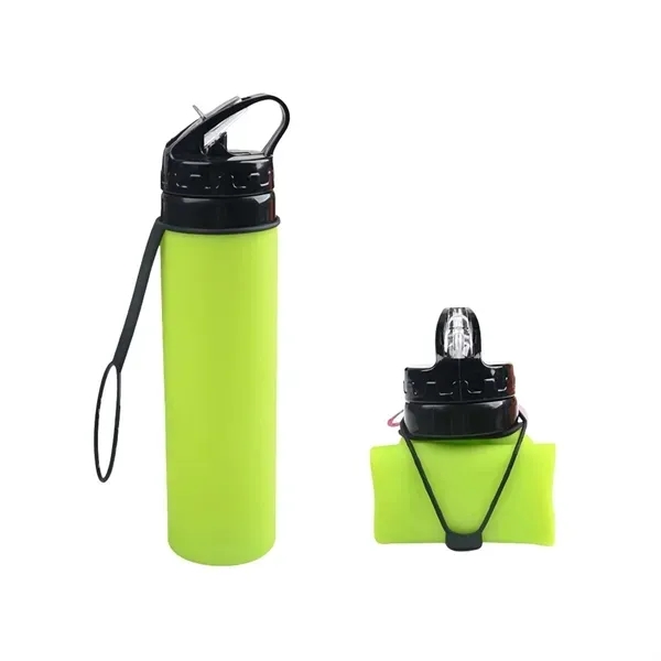 Folding Silicone Water Cup - Sports Drinkware 5