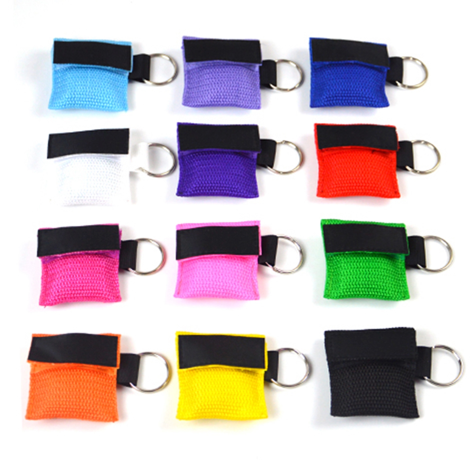 CPR Masks Keychain Ring Emergency Kit 1