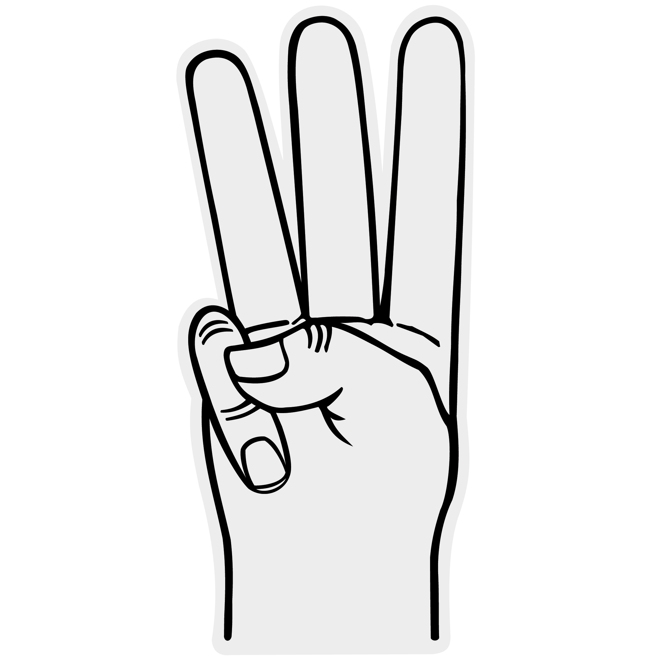 3 Fingered Hand Mitt 25