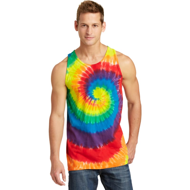 Port & Company Tie-Dye Tank Top. 36