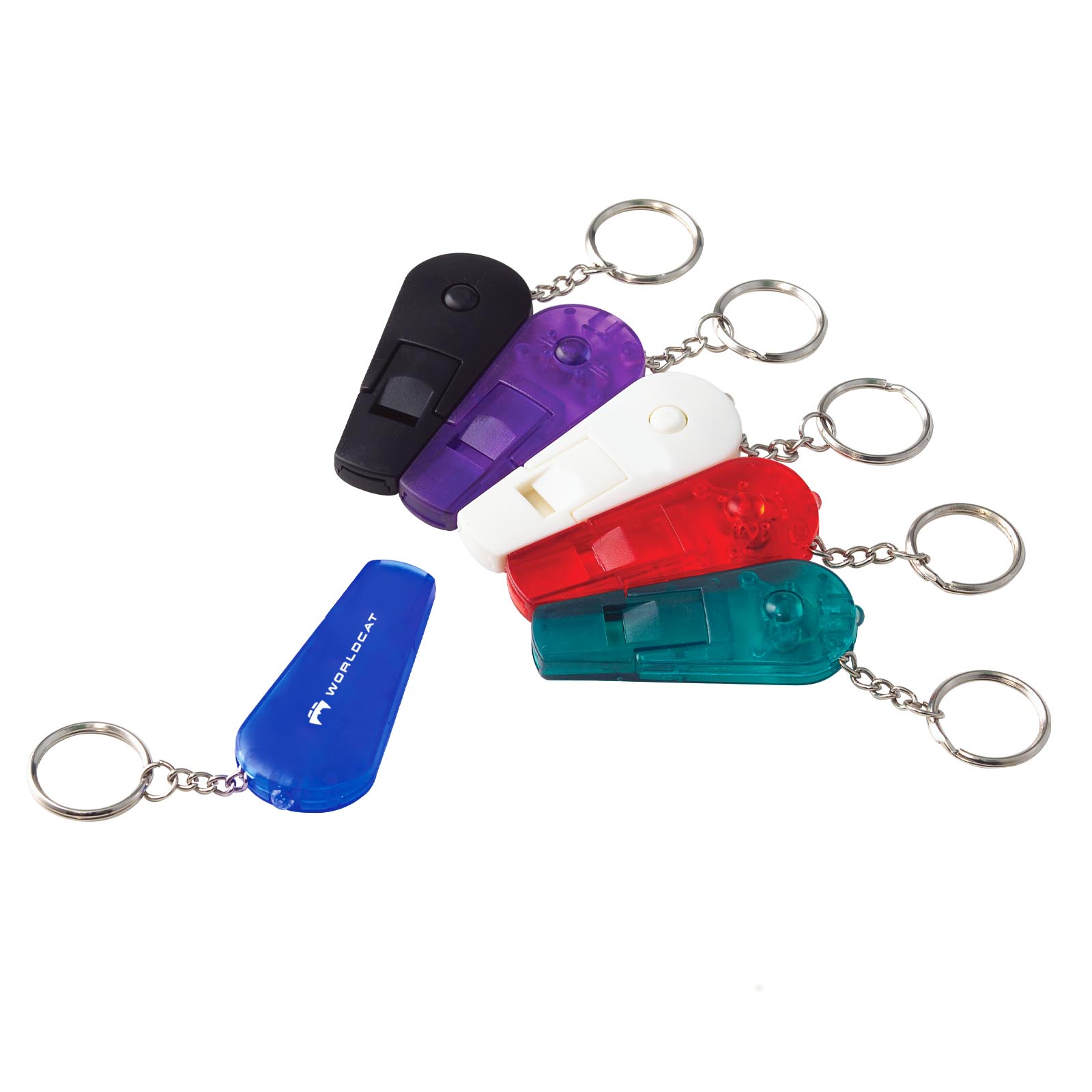 Whistle Keychain w/ LED