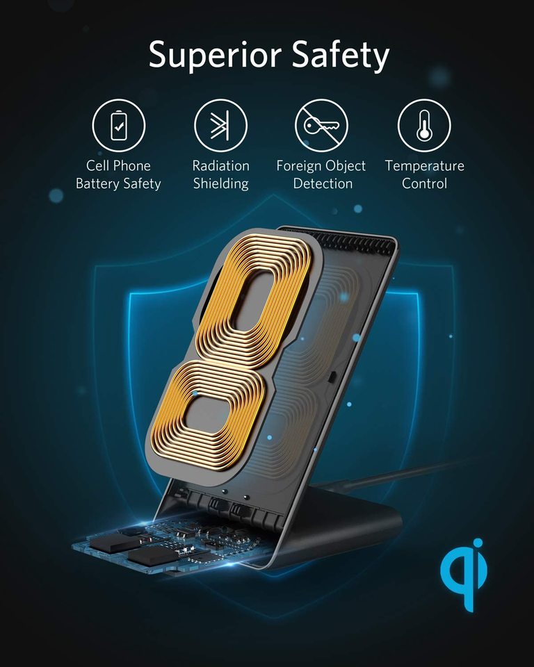 Anker PowerWave 313 Qi Wireless Stand 3